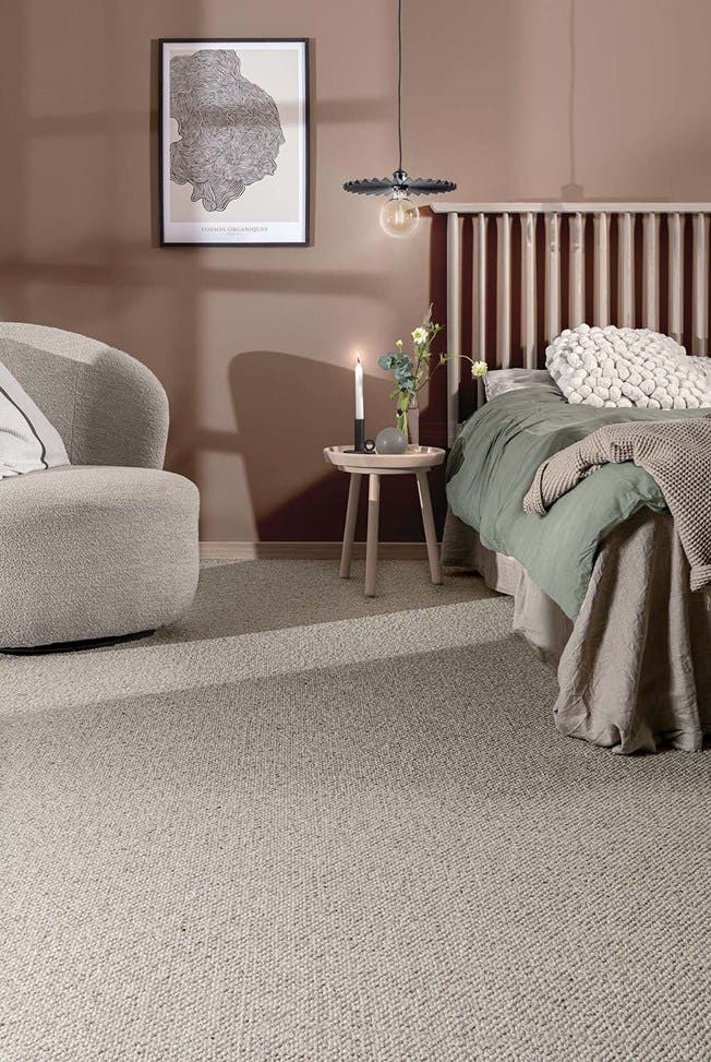 Bone Sand Golvabia Textilgolv