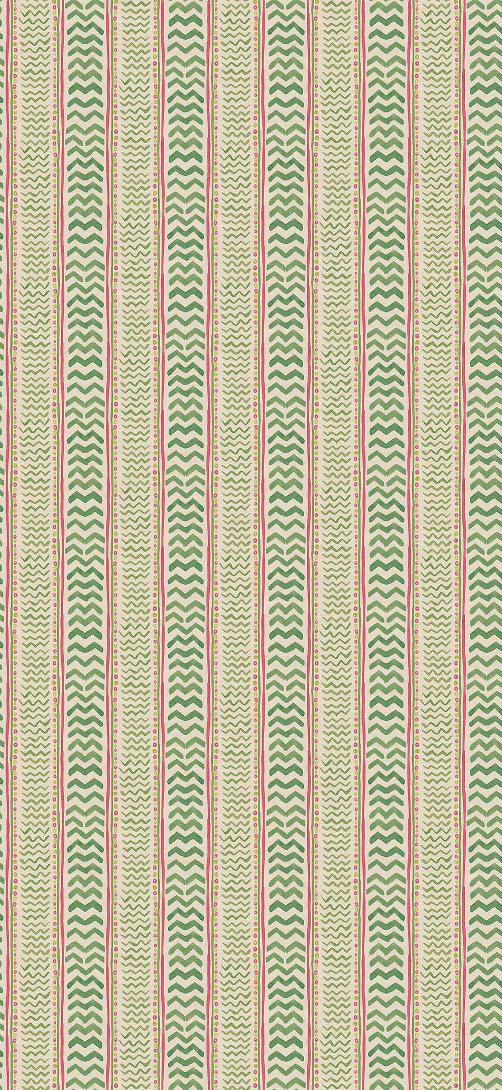 GP&J Baker - Baker X Kit Kemp Wriggle Room Green Pink BW45140.3.0