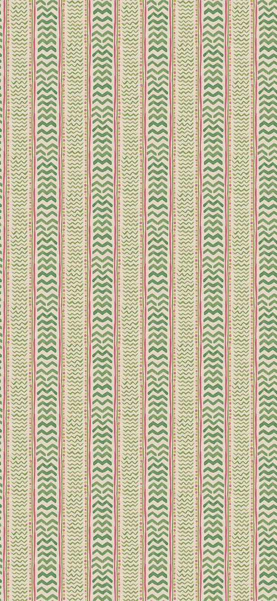 GP&J Baker - Baker X Kit Kemp Wriggle Room Green Pink BW45140.3.0