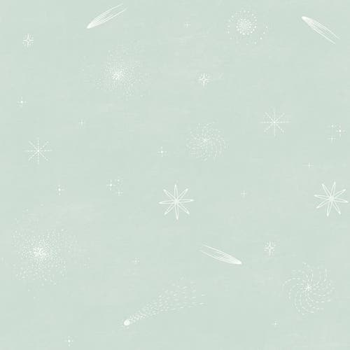 Caselio - Ciel Etoile Vert D'Eau Ph Les Mini Mondes