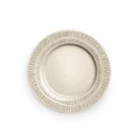 Stripes Tallrik 28 cm Sand
