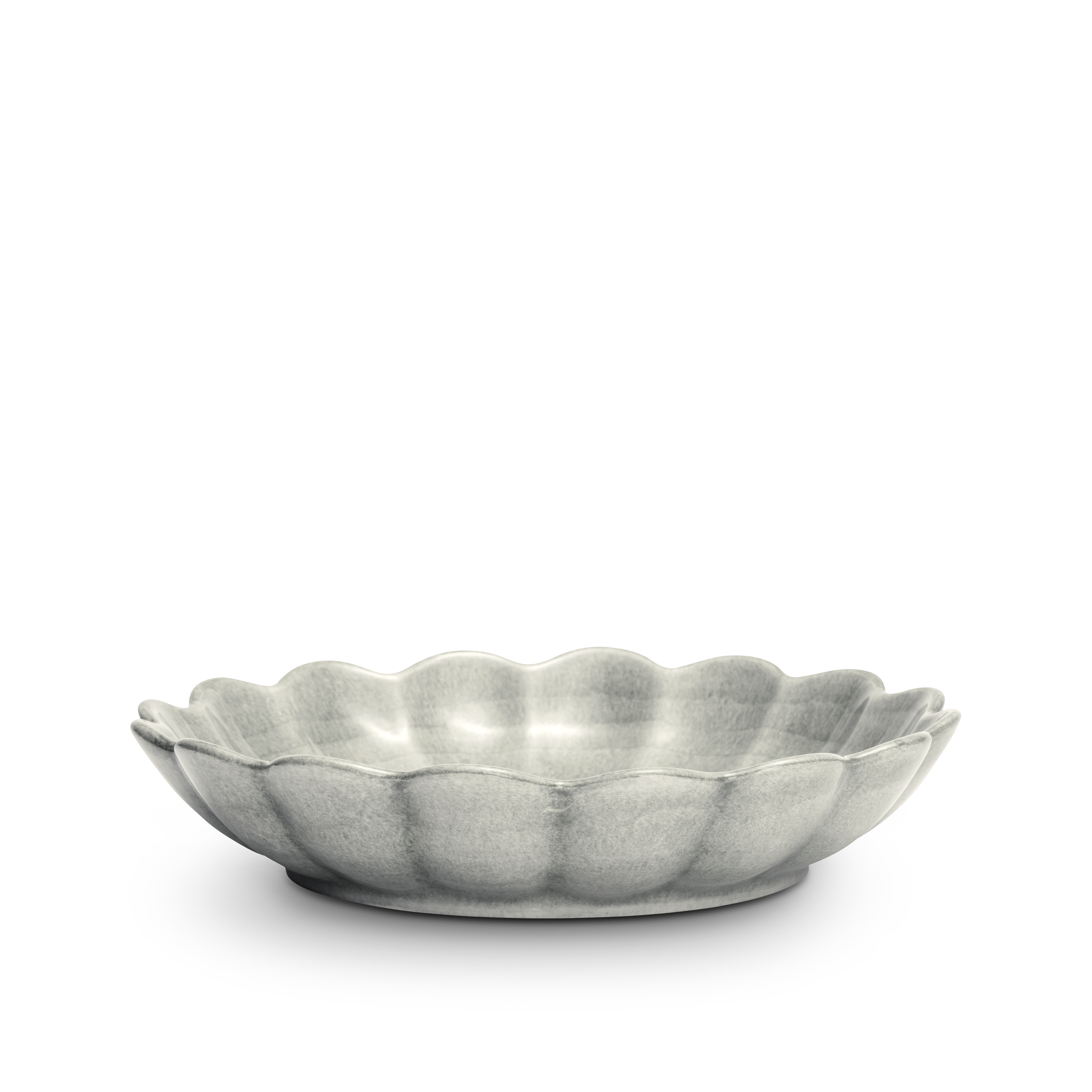 Oyster Skål 24cm Grå