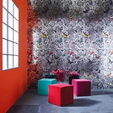 Osborne & Little - Butterfly Garden Multi