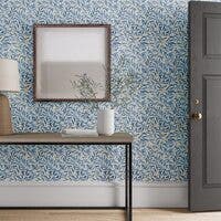 Willow Boughs Woad Simply Morris Wallpapers