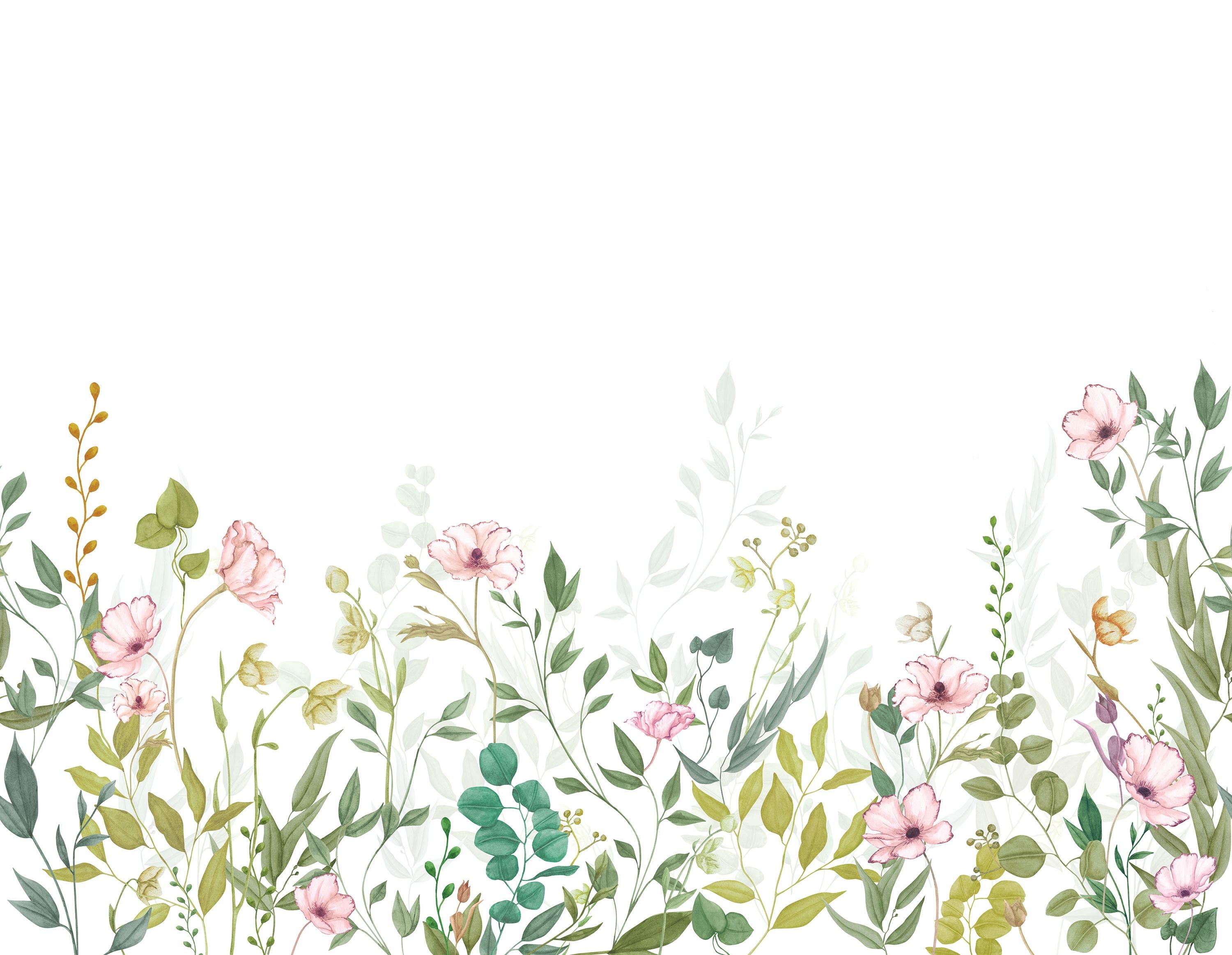 Casadeco - Eclosion Printaniere L Vert Feuillage 400X310