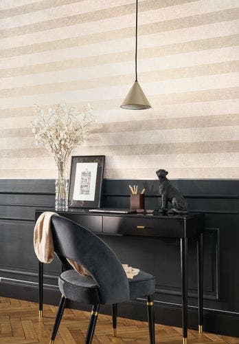 Casadeco - Valse Beige Les Rayures