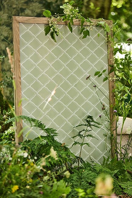 Sanderson - Rye Shed Green Country Woodland Wallcove