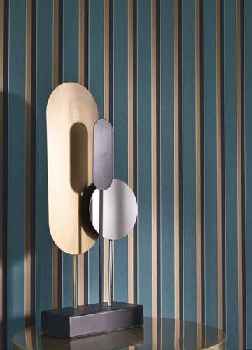 Casadeco - Country Club Bleu Paon Derby