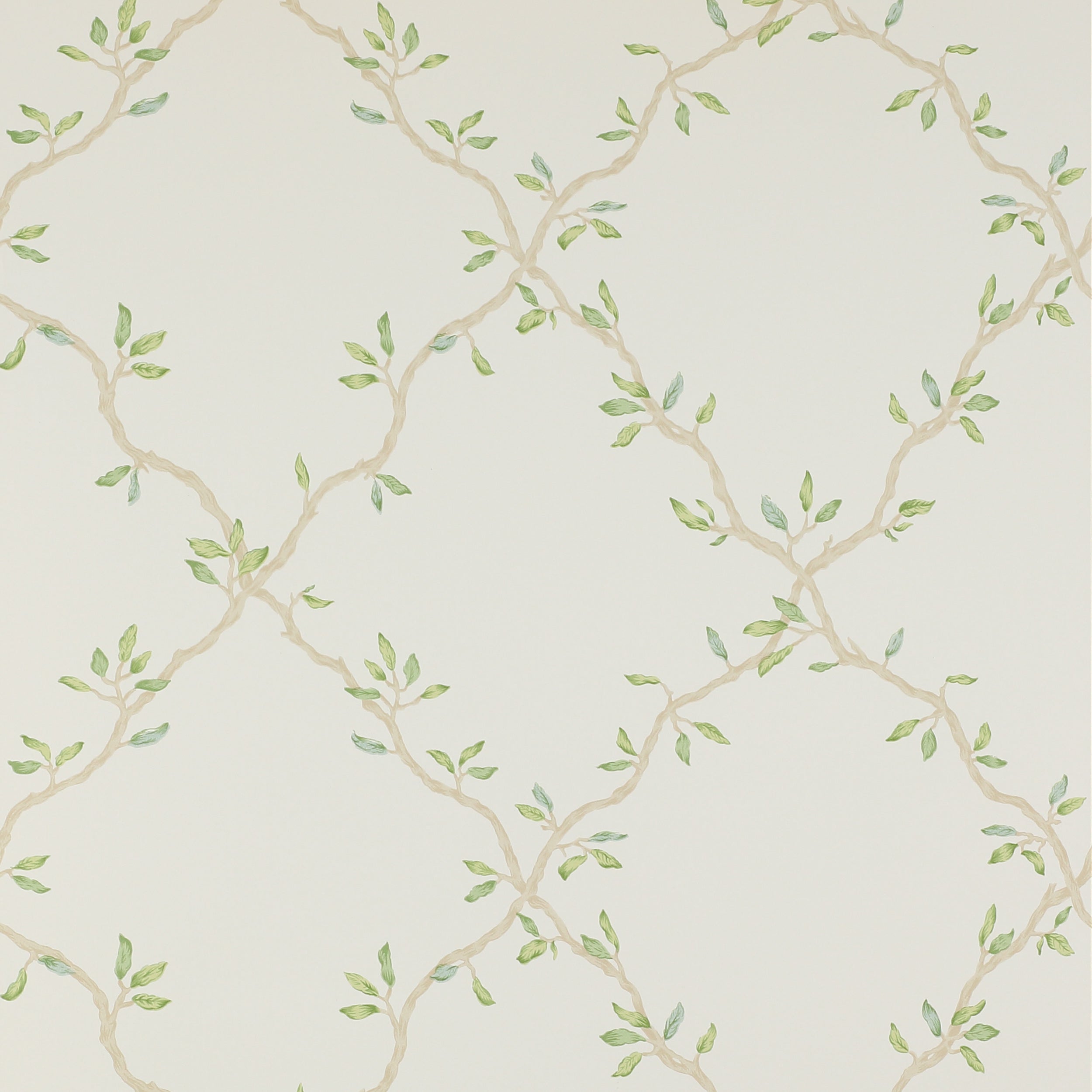 Colefax and Fowler - Leaf Trellis Ivory/Green