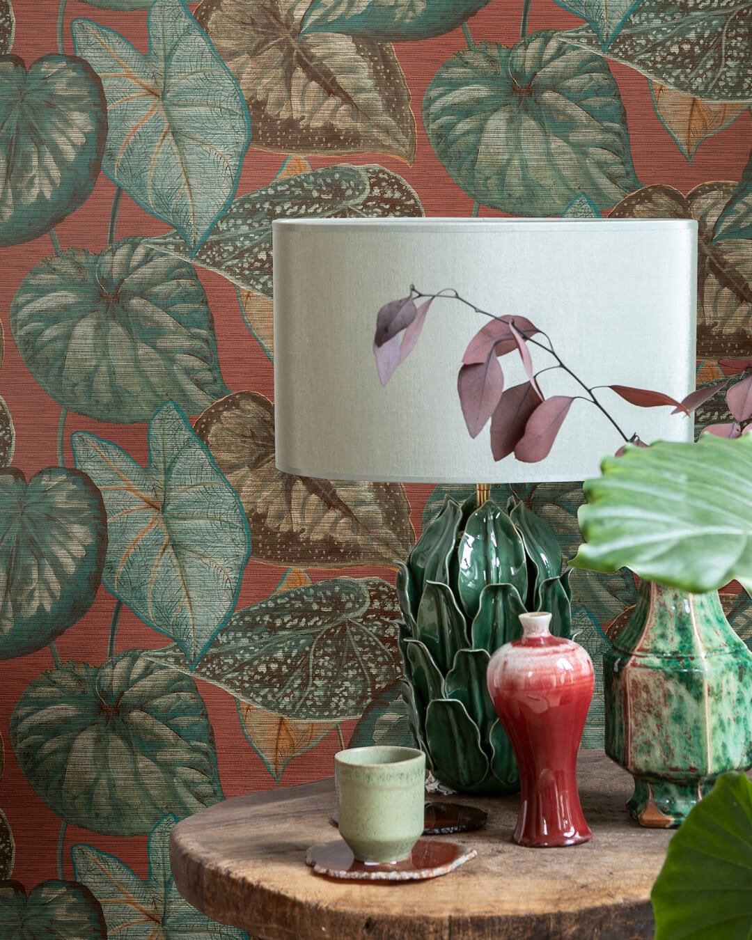 Midbec Tapeter - Tropical Leaves