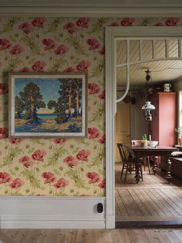 Boråstapeter - Vallmo