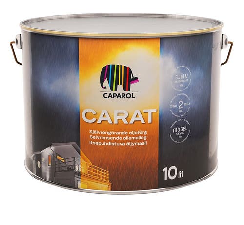 Carat Oljefärg 9,5 L Vit-Bas