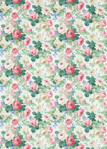 Sanderson - Chelsea White/Pink Sanderson One Sixty Wallp