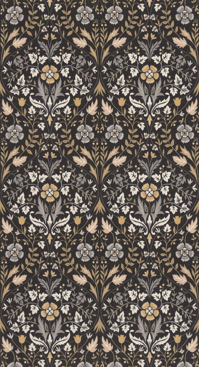 Casadeco - Archibald Noir / Camel Arts & Crafts