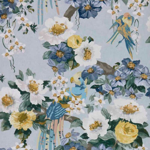 Carma - Floral Serenade sky V&A Decorative Papers 2