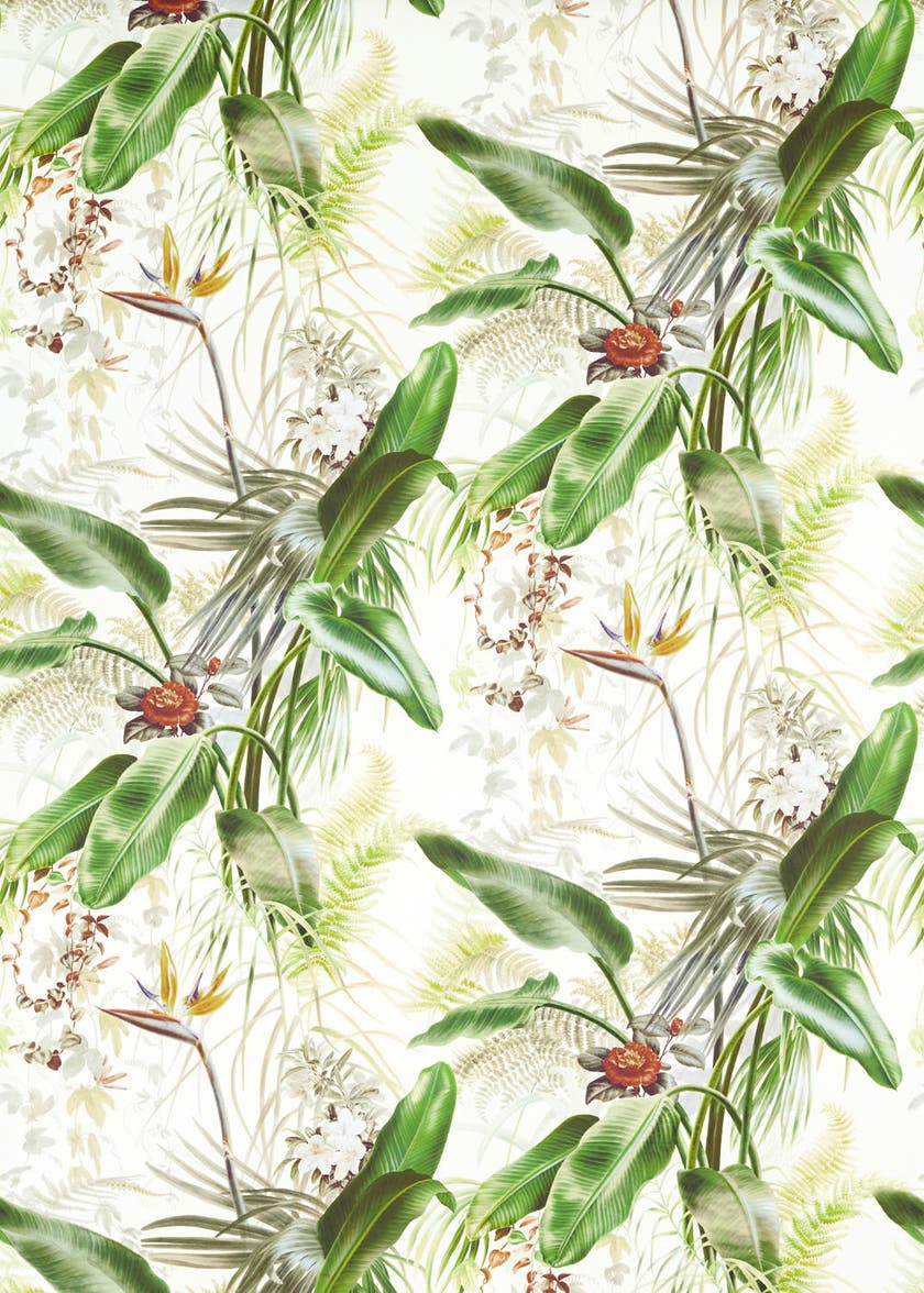 Zoffany - Paradise Row Evergreen Kensington Walk Wallpaper