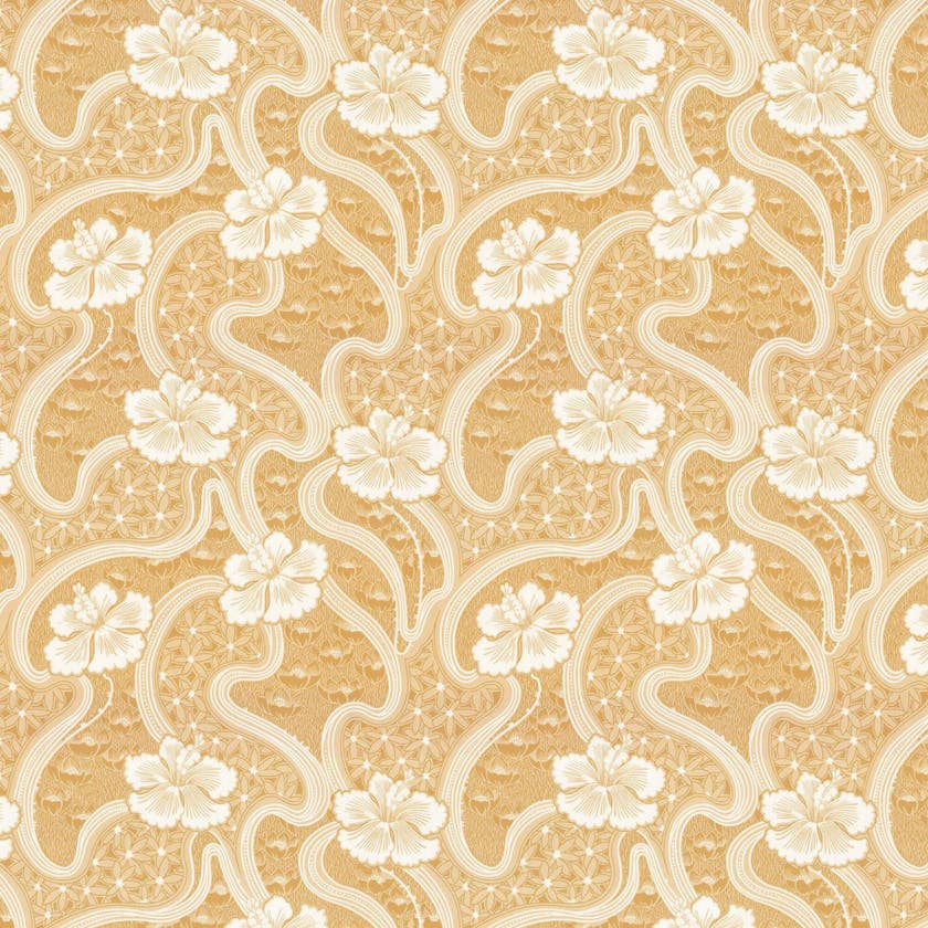 Lim & Handtryck - Tjolöholm - Gul/Vit x131-50