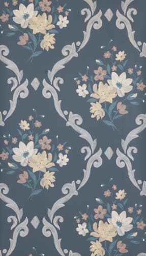 ALMUDAINA CHARCOAL/CREAM