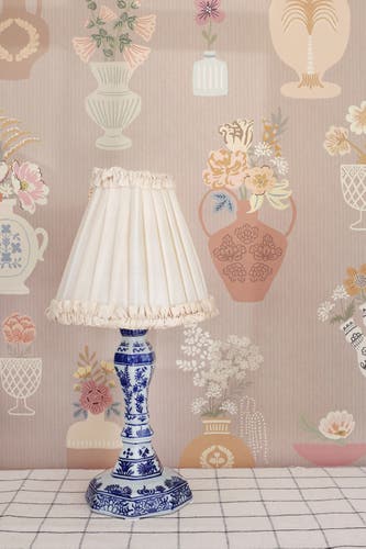 Majvillan - Floral Daiquiri Veil Merino Brown