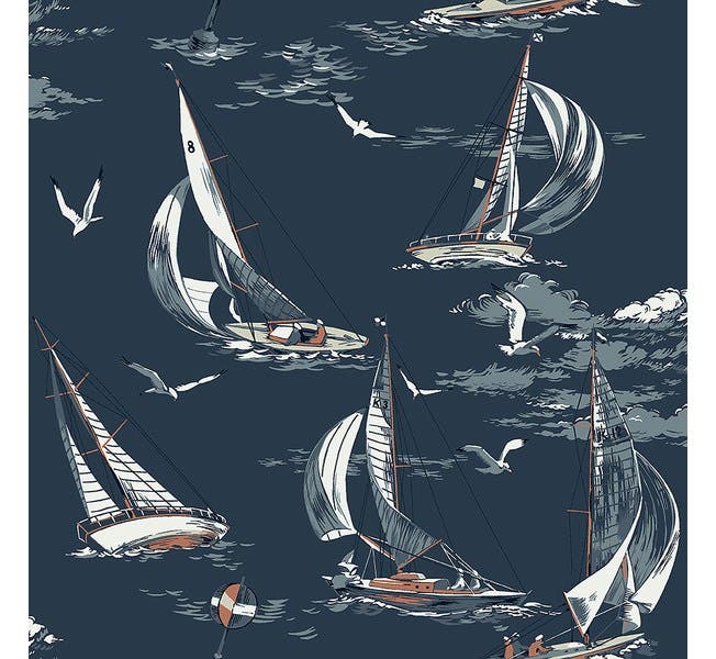 Boråstapeter - Sailboats - Marstrand II