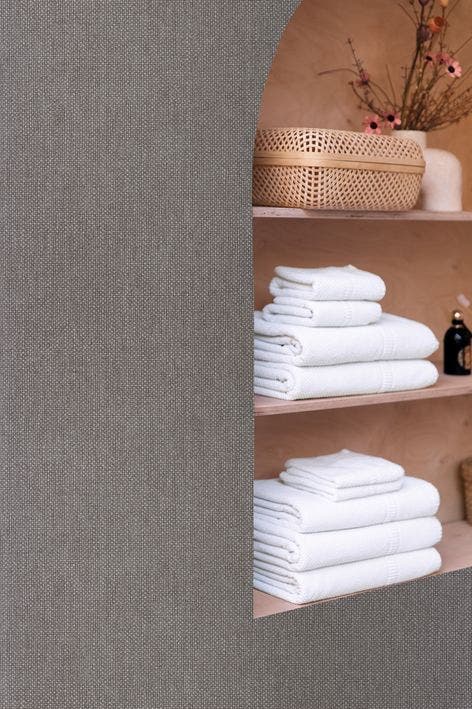 Caselio - Uni Mat Gris Pierre Damier