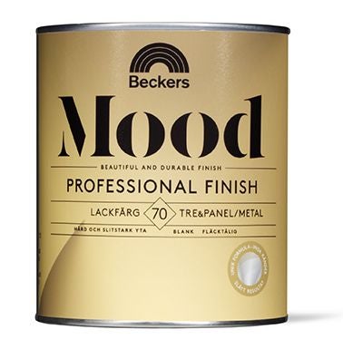 Mood Pro Finish Lackfärg 70 Blank 0,75 L Vit