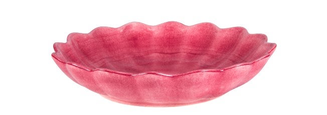 Oyster Skål 24cm Rosa
