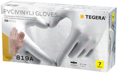 Engångshandske Tegera 819A - Storlek 11 / XXL