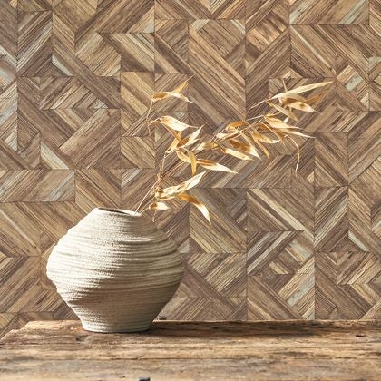 Casadeco - Paille Beige Noyer Bali Cad