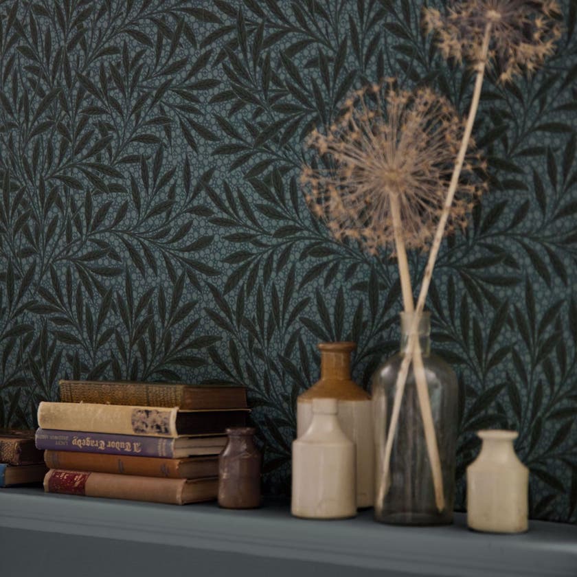 Morris & Co - Emerys Willow Emery Blue Emery Walkers House Wall