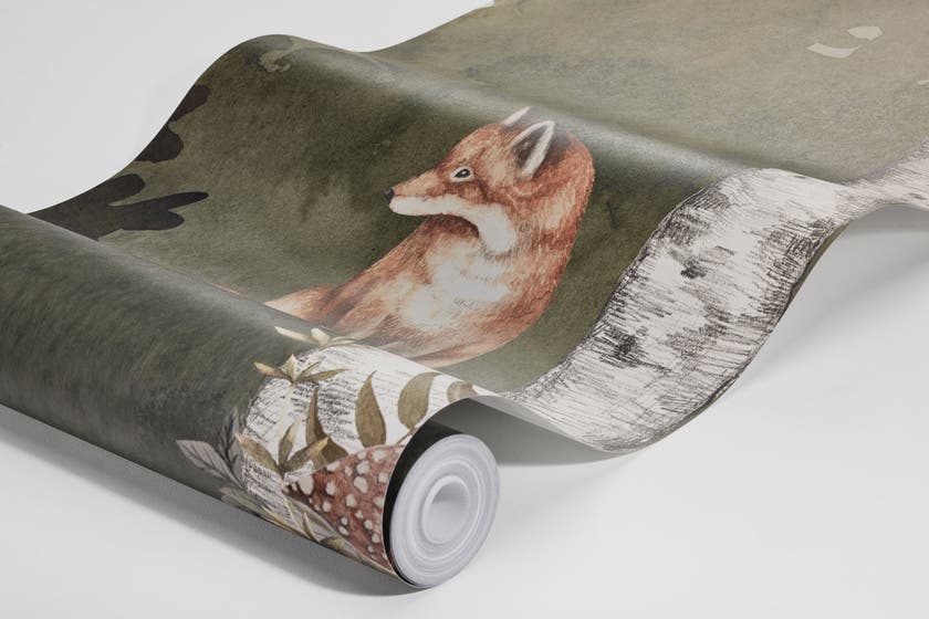 Boråstapeter - Wild Forest Mural Newbie