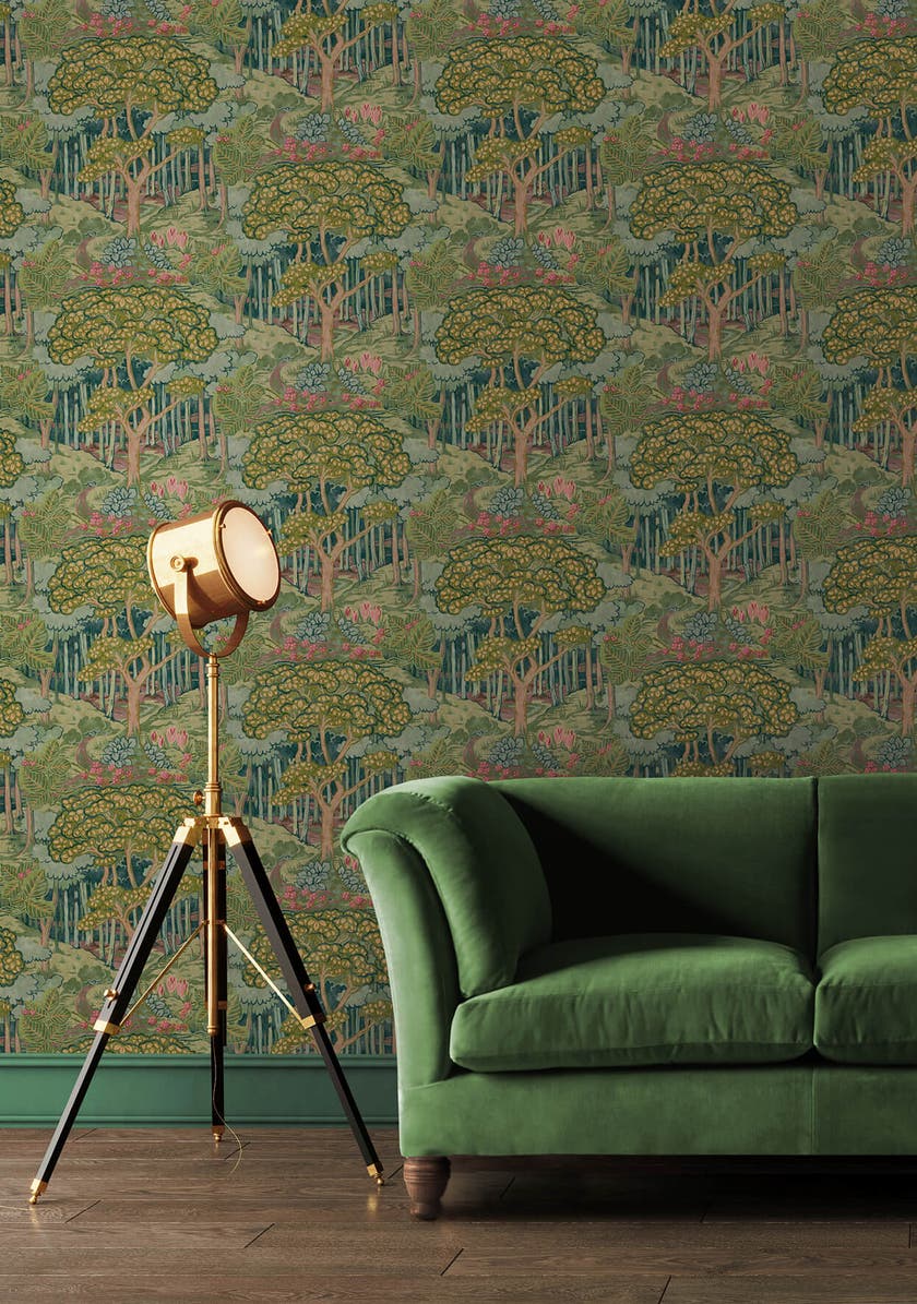 GP&J Baker - Brantwood Ruskin Emerald BW45106-3