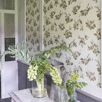 Craven Street Flower Heritage Wallpaper