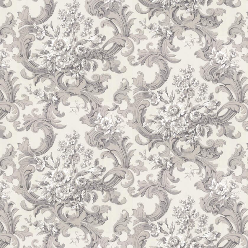 Franska Buketten - Vit/Grå x109-12