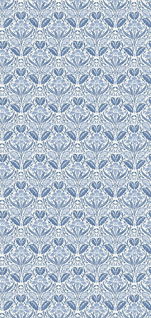 GP&J Baker - Brantwood Iris Meadow Blue BW45101-5