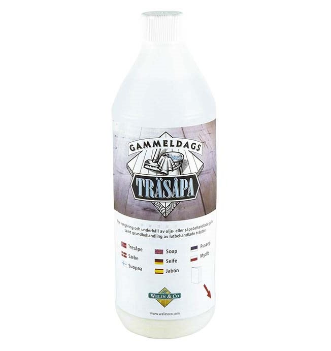 Gammeldags Träsåpa Vit 2.5L