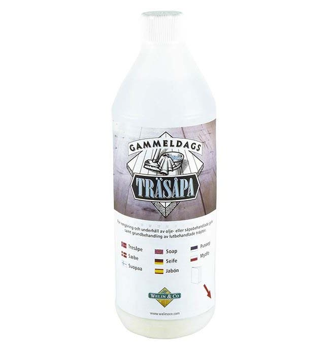 Gammeldags Träsåpa Vit 2.5L