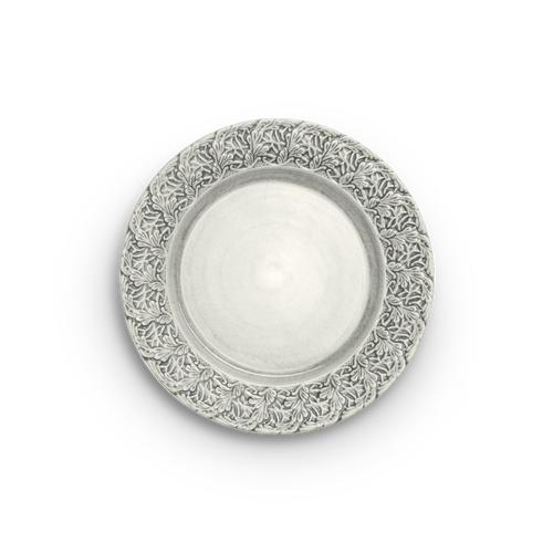 Lace Tallrik 25 cm Grå