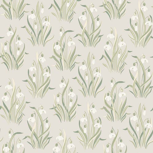 Boråstapeter - Snödroppe