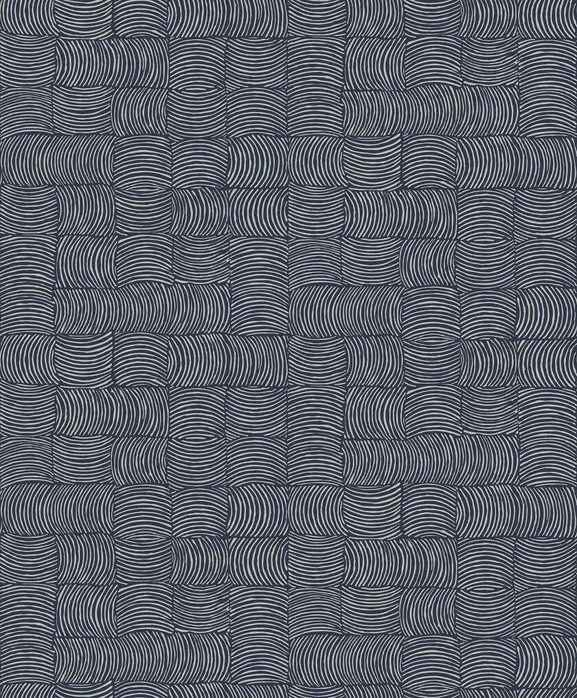 Peel & Stick Organic Squares Blue Denim NW55902