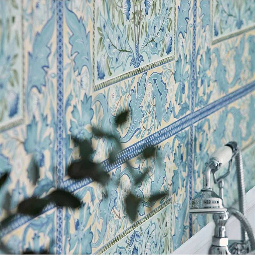 Wilhelmina Indigo Melsetter Wallpapers