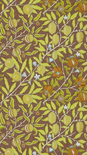 Morris & Co - Fruit Chocolate Cornubia Wallpapers
