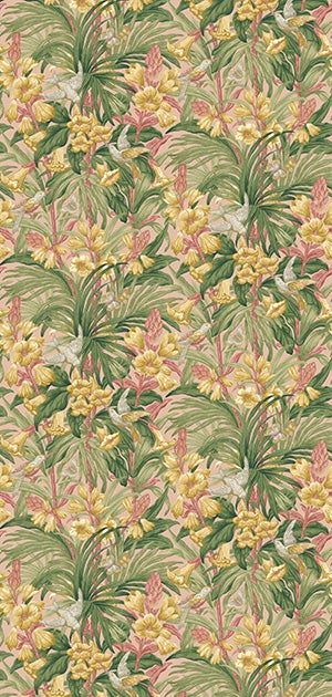 GP&J Baker - Brantwood Trumpet Flowers Blush BW45103-6