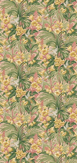 Brantwood Trumpet Flowers Blush BW45103-6