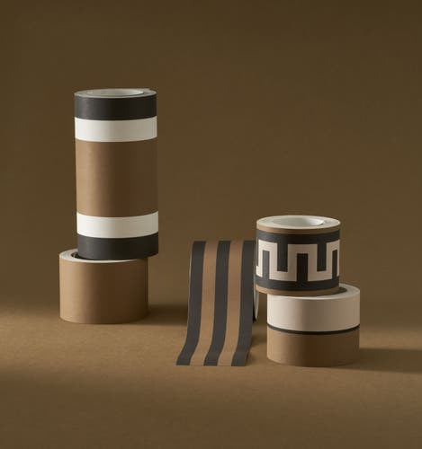 Casadeco - L'Audacieuse Noir Fusain Galons & Frises