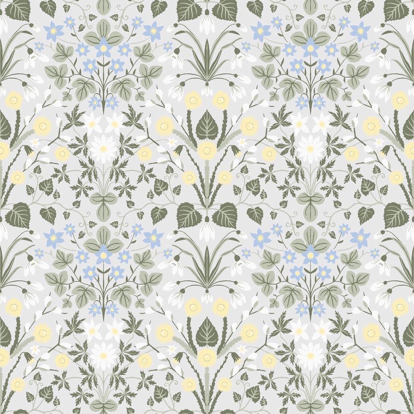 Midbec Tapeter - Vårblommor - Midbec Långenäs