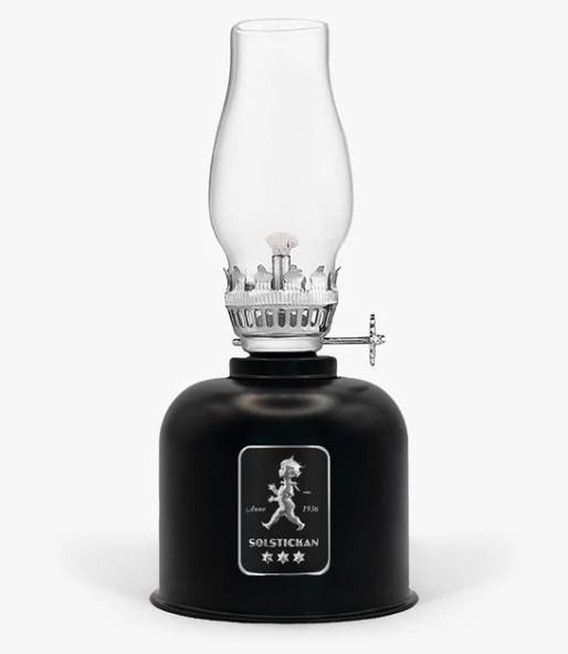 Fotogenlampa Svart/Silver