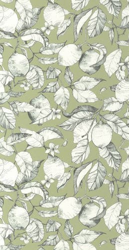 Casadeco - Lemon Tree Argile Verte Soliflore