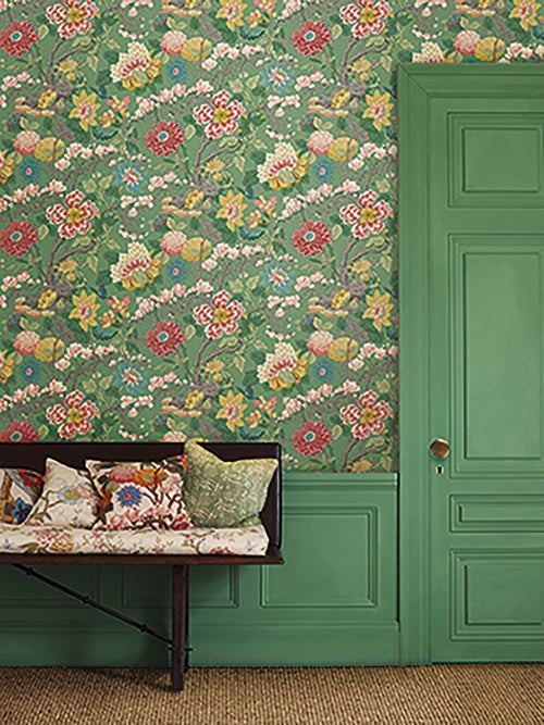 GP&J Baker - Original Little Magnolia Emerald BW45121-1