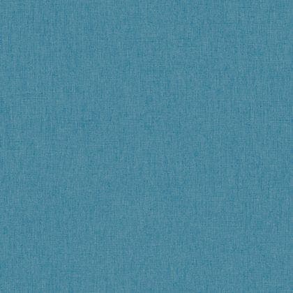 Caselio - Uni Bleu Paon Linen Edition